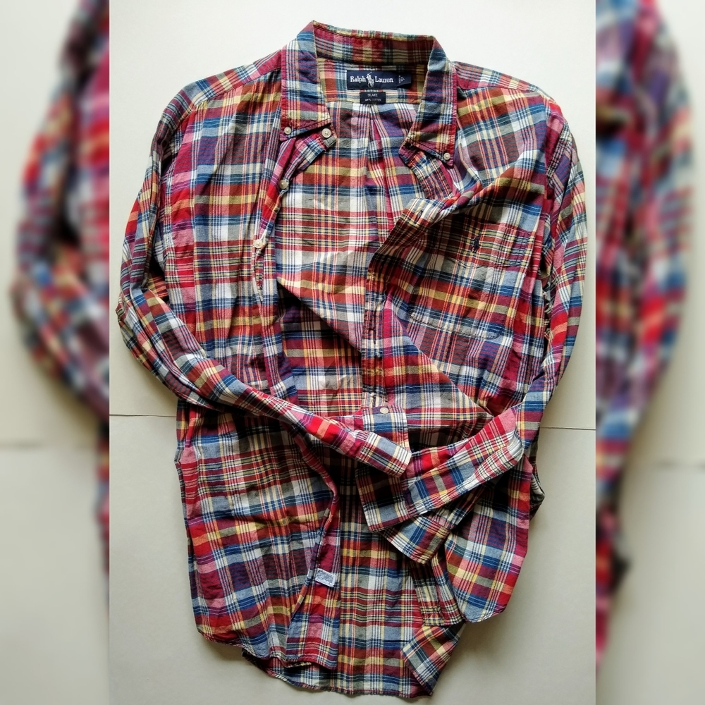 Ralph Lauren Plaid Button Down